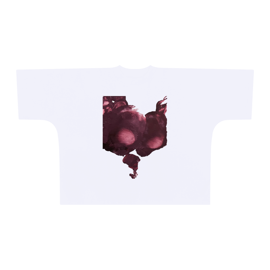 BURGUNDIA I — Signature Oversized Heavyweight T-Shirt