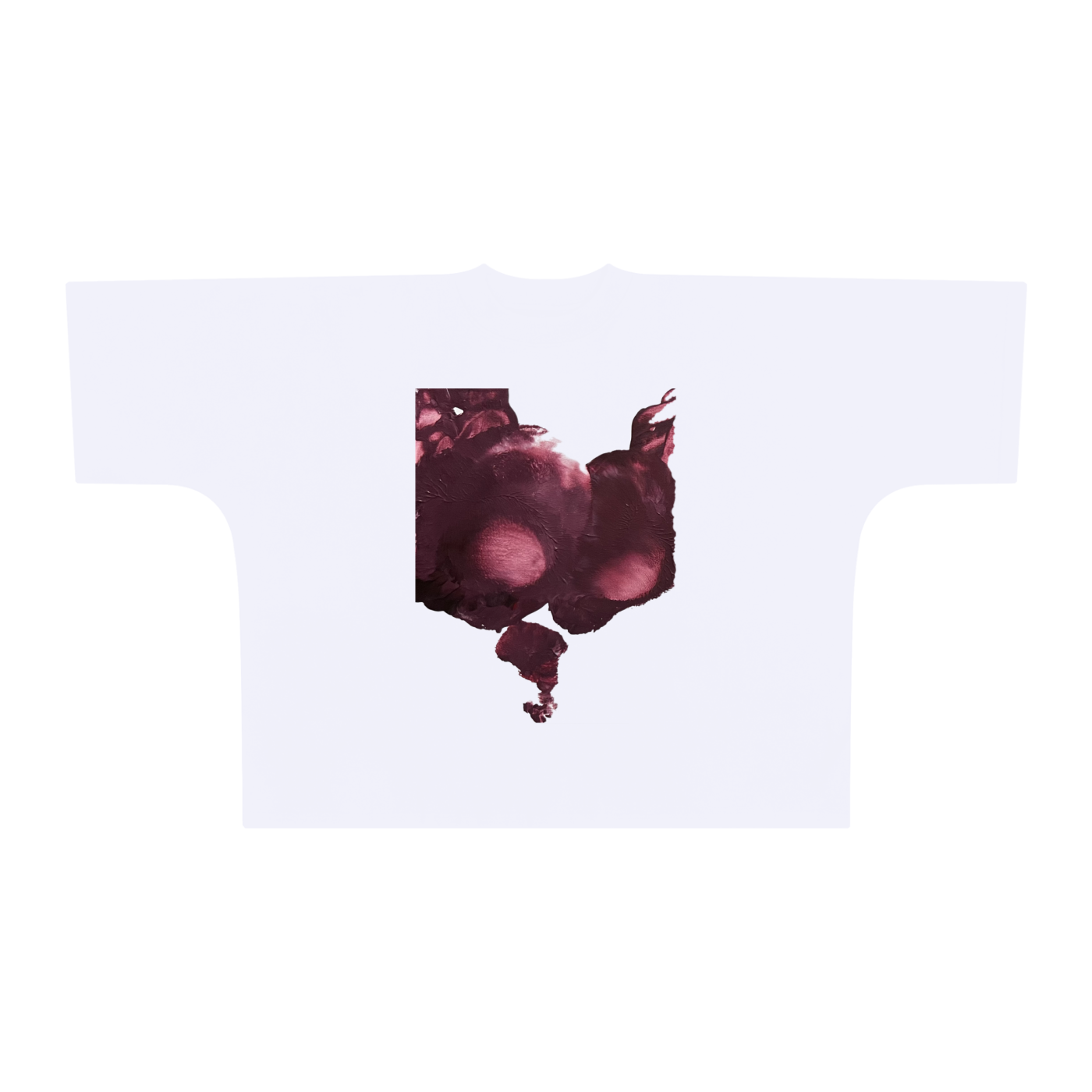 BURGUNDIA I — Signature Oversized Heavyweight T-Shirt