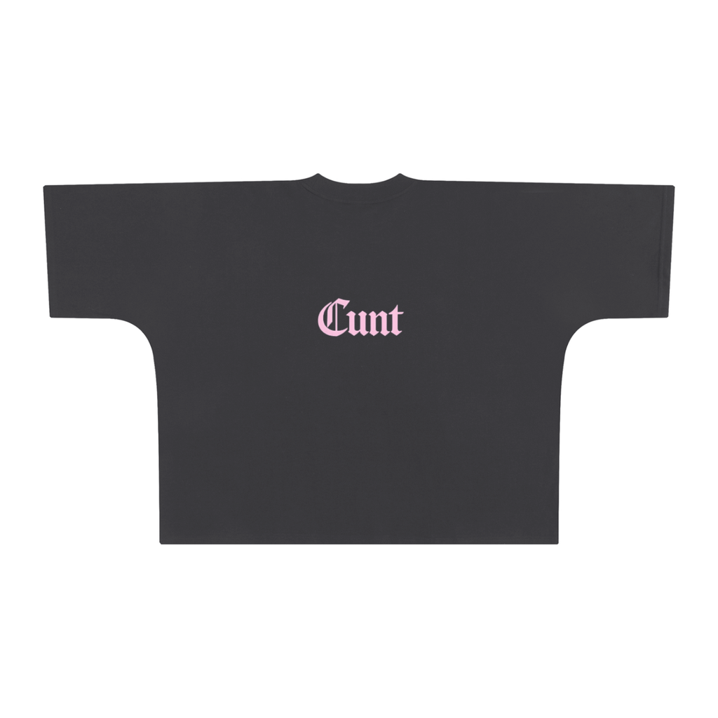 STAR — Grey Signature Oversized Heavyweight T-Shirt