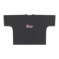 STAR — Grey Signature Oversized Heavyweight T-Shirt